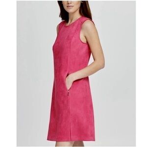DKNY NWOT Faux Suede Dress